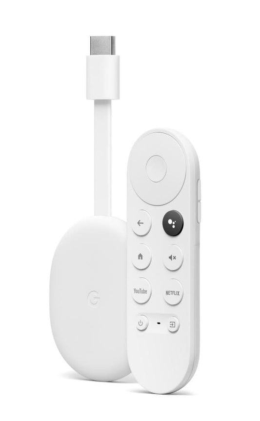 Google Chromecast TV 4K Ice White