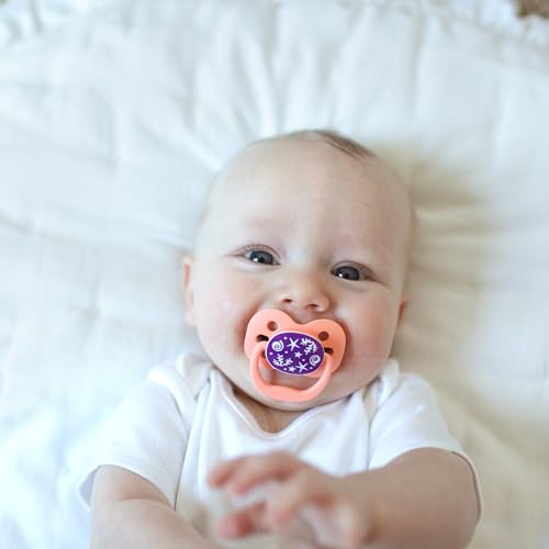 Chupetes Advantage Dr. Brown's Rosa 4-PK Etapa 1