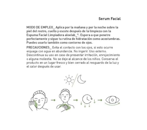 Set facial Aloevida LAB: rutina completa para piel joven y equilibrada - Nutre y refuerza la piel con 102 ml