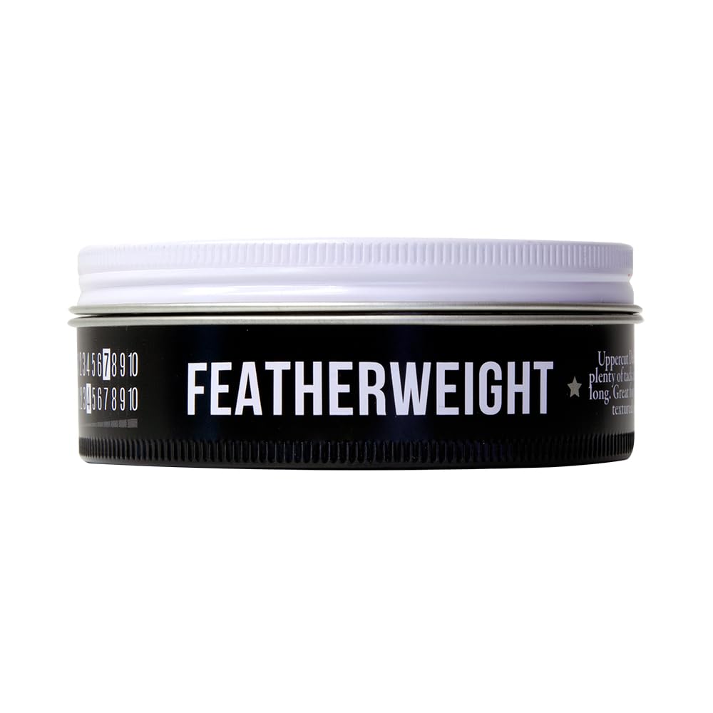 Uppercut Deluxe Featherweight Pomade 2.5oz | Medium Hold with Grip | Low Shine Finish