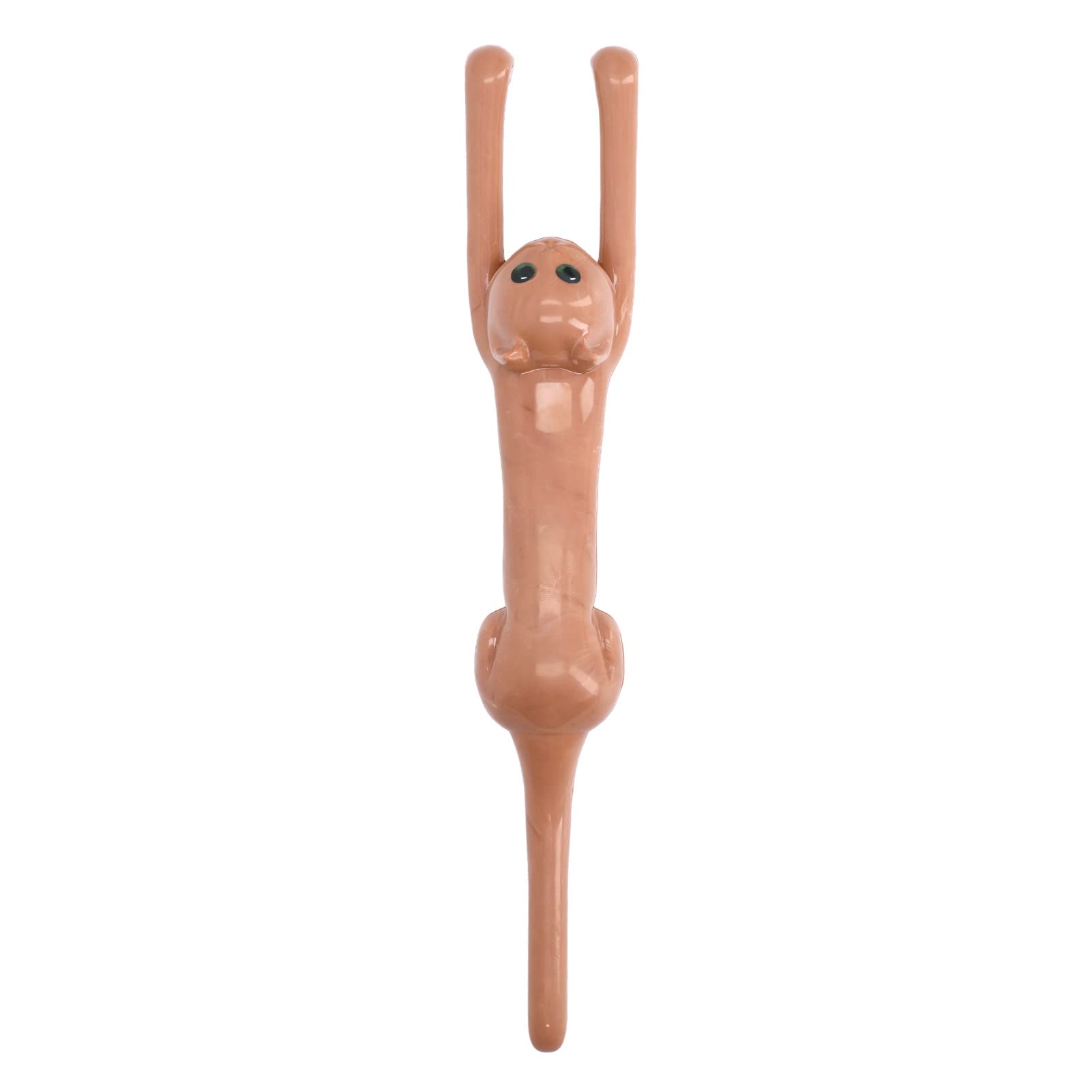 Rascador de Espalda Decorativo en Forma de Gato con Agarre Cómodo para Uso Diario
