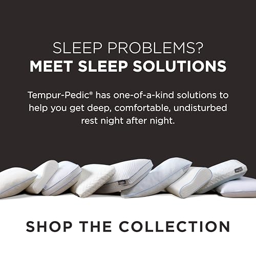 Almohada Tempur-Pedic TEMPUR-Ergo Neck Mediana Blanca Soporte Firme Cubierta Lavable