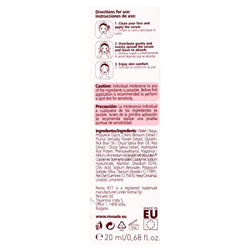 REVOX B77 JAPANESE RITUAL SUERO FACIAL SUAVIZANTE 20ML