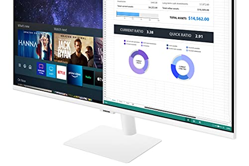 Monitor Samsung M5 27 Pulgadas FHD Inteligente con Transmisión TV Modelo 2021