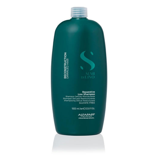 Shampoo Alfaparf Milano Semi Di Lino Repair para Cabello Dañado - Color Seguro - Calidad Profesional - 33.9 oz - Compra Online.