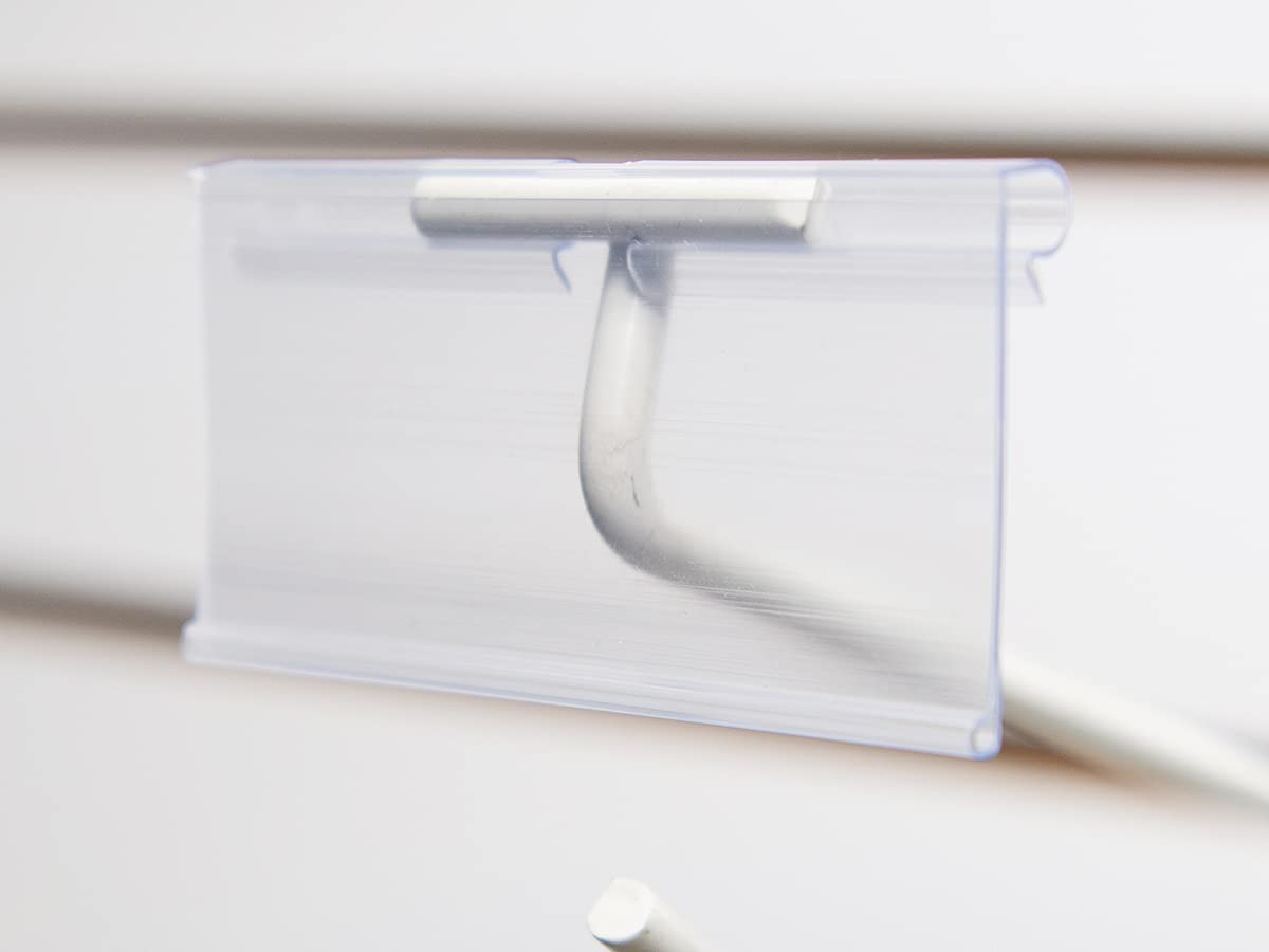 Porta Precio Transparente Colombo 4 x 6.5 cm