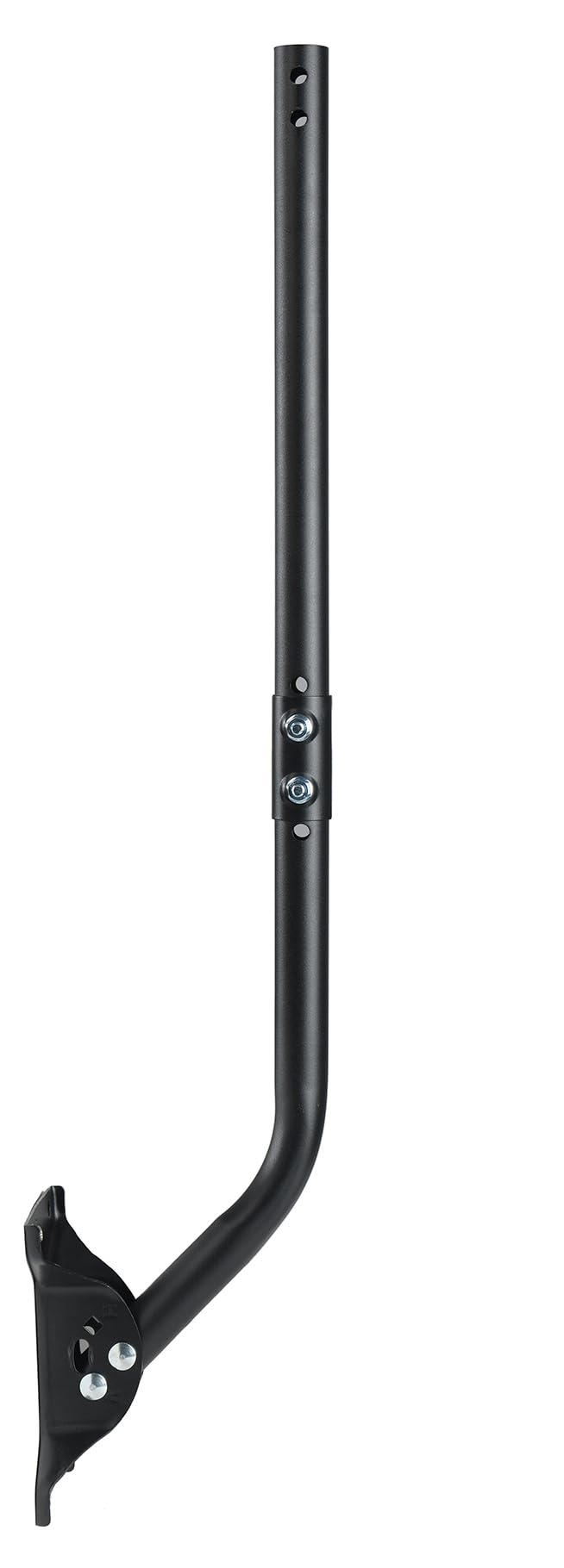 Soporte de antena ajustable para exteriores – Soporte universal en J para antena y estación meteorológica – Fácil instalación, estructura sólida, resistente a la intemperie (diámetro 1 1/4 pulgadas