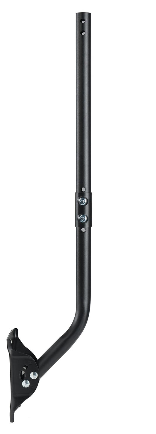 Soporte de antena ajustable para exteriores – Soporte universal en J para antena y estación meteorológica – Fácil instalación, estructura sólida, resistente a la intemperie (diámetro 1 1/4 pulgadas