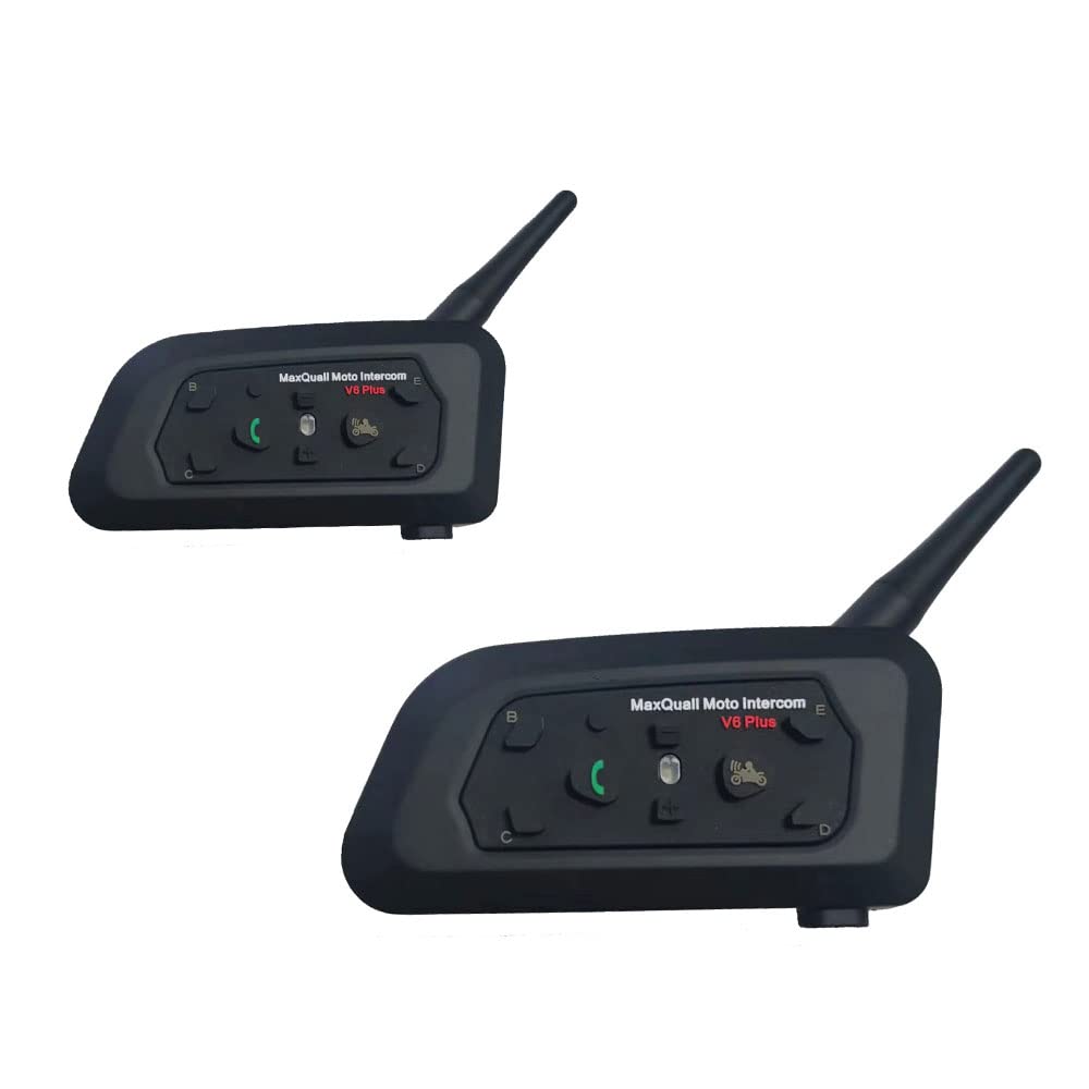 Accesorio para Auriculares Maxquall Bluetooth Intercomunicador Motocicleta V6 V4