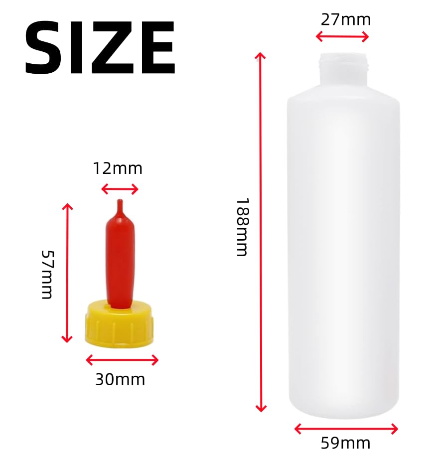 Haokixin biberones para cabras de 400 ml/13,5 oz y 12 tetinas, biberón para corderos y cabritos, biberón para ganado para ovejas, corderos, terneros y otros ma claro
