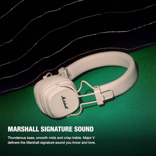 Audífonos Inalámbricos Bluetooth Marshall Major V Blanco