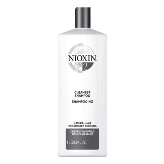Shampoo Nioxin Sistema 2 Natural para Cabello con Caída Excesiva