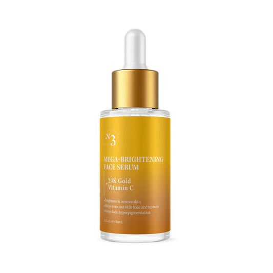 No 3 Mega-Brightening 24K Gold + Vitamin C Face Serum