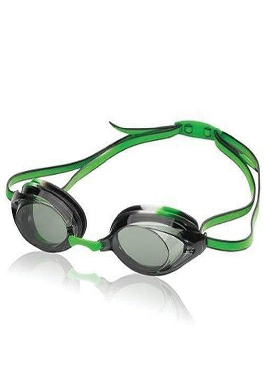 Anteojos de Natación Speedo Jr. Vanquisher 2.0 Negro Verde para Mujer