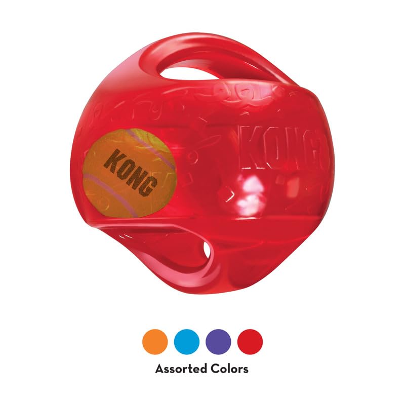 KONG - Pelota de tenis con forma de pelota de tenis en el interior 2 en 1, varios colores