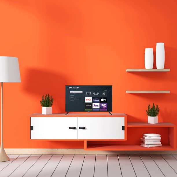 Pantalla LED Smart TV HD 39" onn Reacondicionado Compatible con Netflix Hulu Prime Video