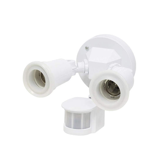 Portalámpara Doble Sanelec con Sensor de Movimiento Modelo 50