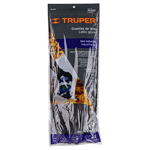 Guantes de Látex Industriales Truper Grandes