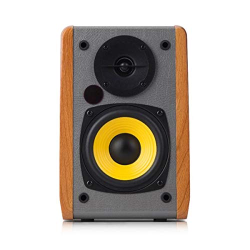 Edifier R1010BT - 4" Creative Reference Multimedia Monitors - Studio Monitor Speaker (Pair) 24 Watts RMS - Wood