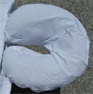 Funda Facial para Masaje Poly Cotton, Incluye 4 Pzas, Blanco