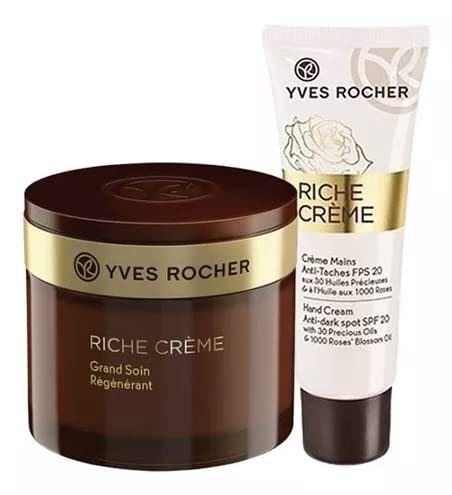 Yves Rocher Set Regenerador (Serum, Crema día-noche, crema manos y bálsamo labial)