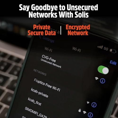 SIMO Solis Lite, Punto de Acceso móvil WiFi 4G LTE y Banco de energía, Cobertura Global, hasta 10 Dispositivos conectados, Tecnología vSIM, no Necesita Tarjeta SIM, Haz una WLAN, Datos de por Vida
