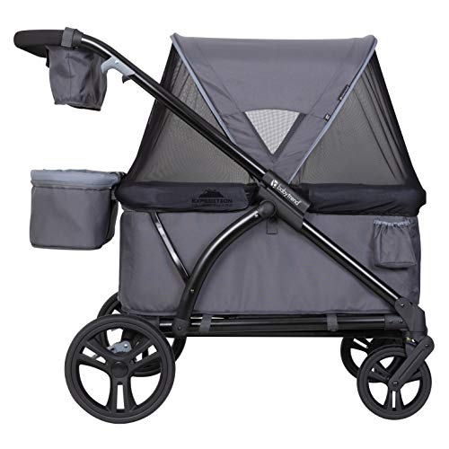 Baby Trend Expedition 2 en 1 Vagón de paseo, Ultra Grey