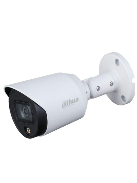 Dahua HFW1509T-A-LED - Cámara Bullet Full Color de 5 Megapixeles/Lente de 3.6 mm/Micrófono Integrado/Leds para 20 Metros/Starlight/ IP67/