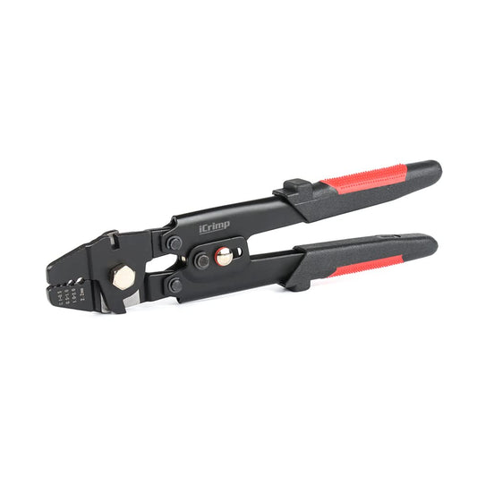 Cuerda de alambre de Iwiss SWAGER para crimpar líneas de pesca hasta 2.2 mm