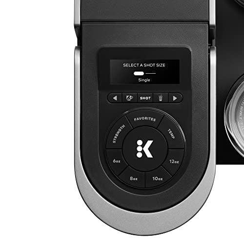 Keurig K-Cafe SMART - Cafetera para cápsulas K-Cafe, color negro