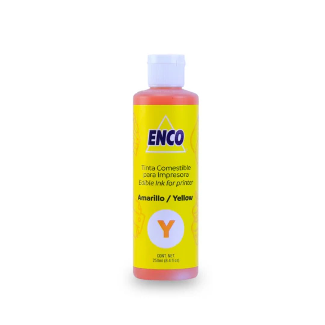 Kit Tintas Comestibles ENCO 250ml 4 Colores