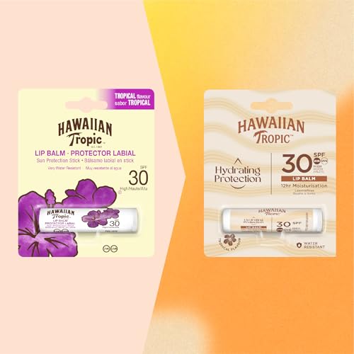 Hawaiian Tropic Protector Labial Bálsamo Labial En Stick Spf30 Resistente al Agua