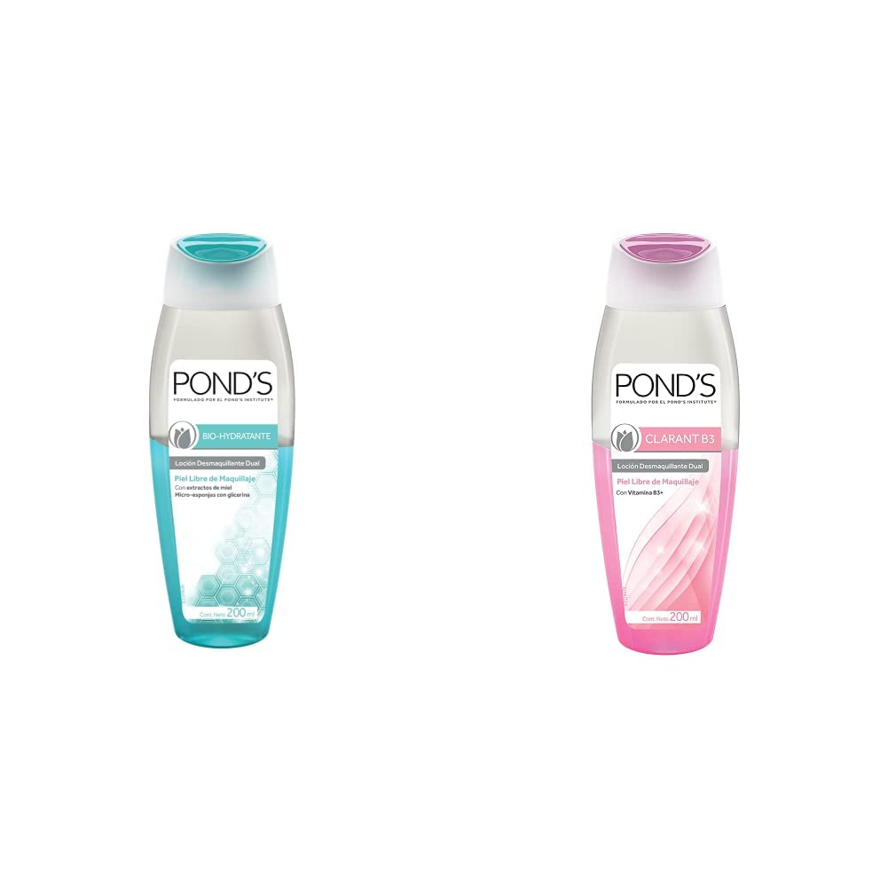 POND'S Desmaquillante bio hydratante 200 ml + Desmaquillante Clarant B3 200 ml