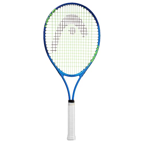 HEAD Ti. Conquest - Raqueta de Tenis - Raqueta de Equilibrio de luz de Cabeza preencordada de 27 Pulgadas, Agarre de 4 3/8 Pulgadas