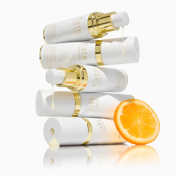 Kate Somerville Retinol Vita C Power Serum - Tratamiento reafirmante de la piel antienvejecimiento clínicamente probado para iluminar y suavizar líneas y arrugas, 1 fl oz