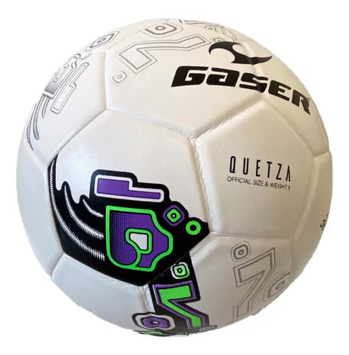 Gaser Balon de Futbol Soccer Laminado Medidas Oficial No.5 Quetza (Verde)