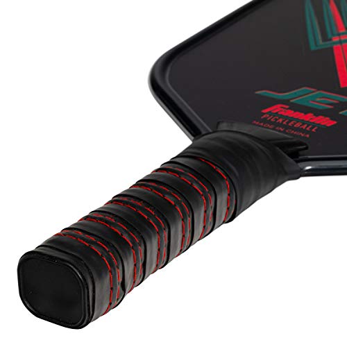 Franklin Sports Juego de Palas de Pickleball + Bolas de Iniciación – 2 Raquetas + 2 Bolas X-40 – Aprobado por Estados Unidos