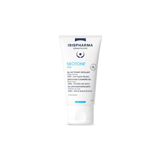 Isispharma neoTONE Gel 150 ml Gel de limpieza para pieles con problemas de hiperpigemantación, efecto con microesferas para ayudar en proceso de exfoliación