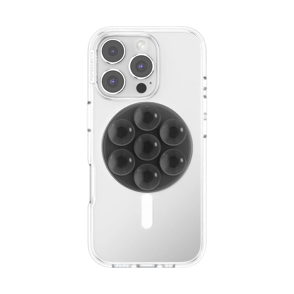 Agarre Magnético PopGrip para iPhone con MagSafe PopSockets, Parte Superior Intercambiable y Soporte Manos Libres