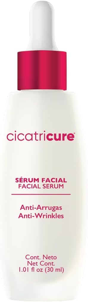CICATRICURE KIT Rosita, Sérum Facial 30ml + Crema antiarrugas 60g, Rutina Antiarrugas que disminuye arrugas y líneas de expresión en 2 semanas