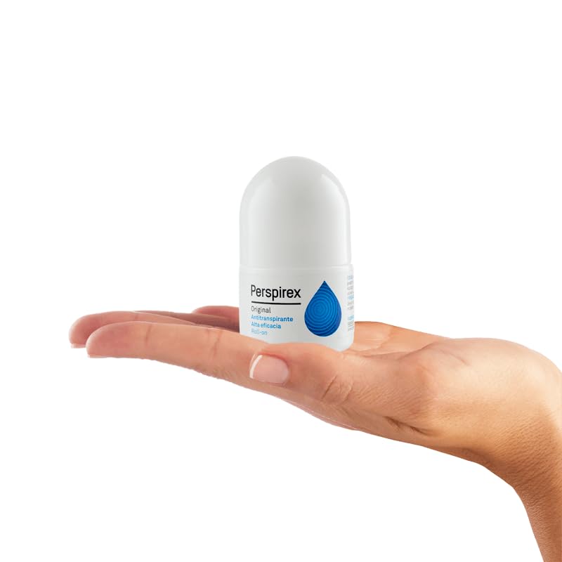 Perspirex Original desodorante | Roll-On | antitranspirante clínicamente probado | control de sudoracion | 120 HORAS o 5 DIAS de proteccion | aplicar 2 veces por semana | caja roll-on 20ml (Original)