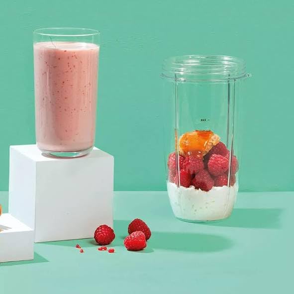 Nutribullet Licuadora Electrica, Picadora Pro 900 Watts 32Oz Mod. RNB9-0401 RENOVADA (Coral)