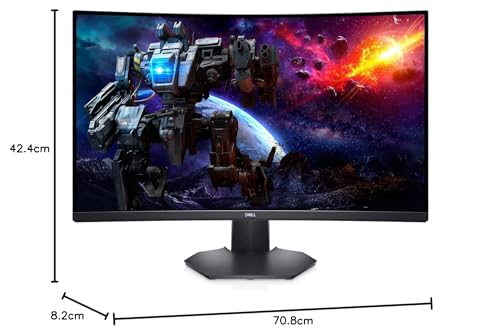 Dell Monitor Gaming Curvo 32" S3222DGM QHD HDMI DP 165Hz FreeSync Premium