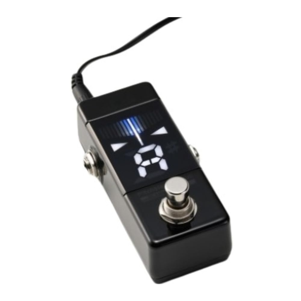 Korg Pitchblack X, afinador de pedal de guitarra de 1/4 pulgadas (PBXMINI)