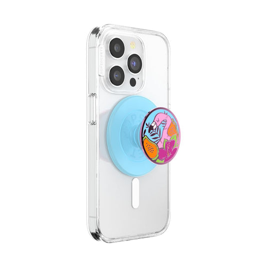 Empuñadura MagSafe PopSockets Lindo con Soporte y Parte Superior Intercambiable para iPhone y Tablet