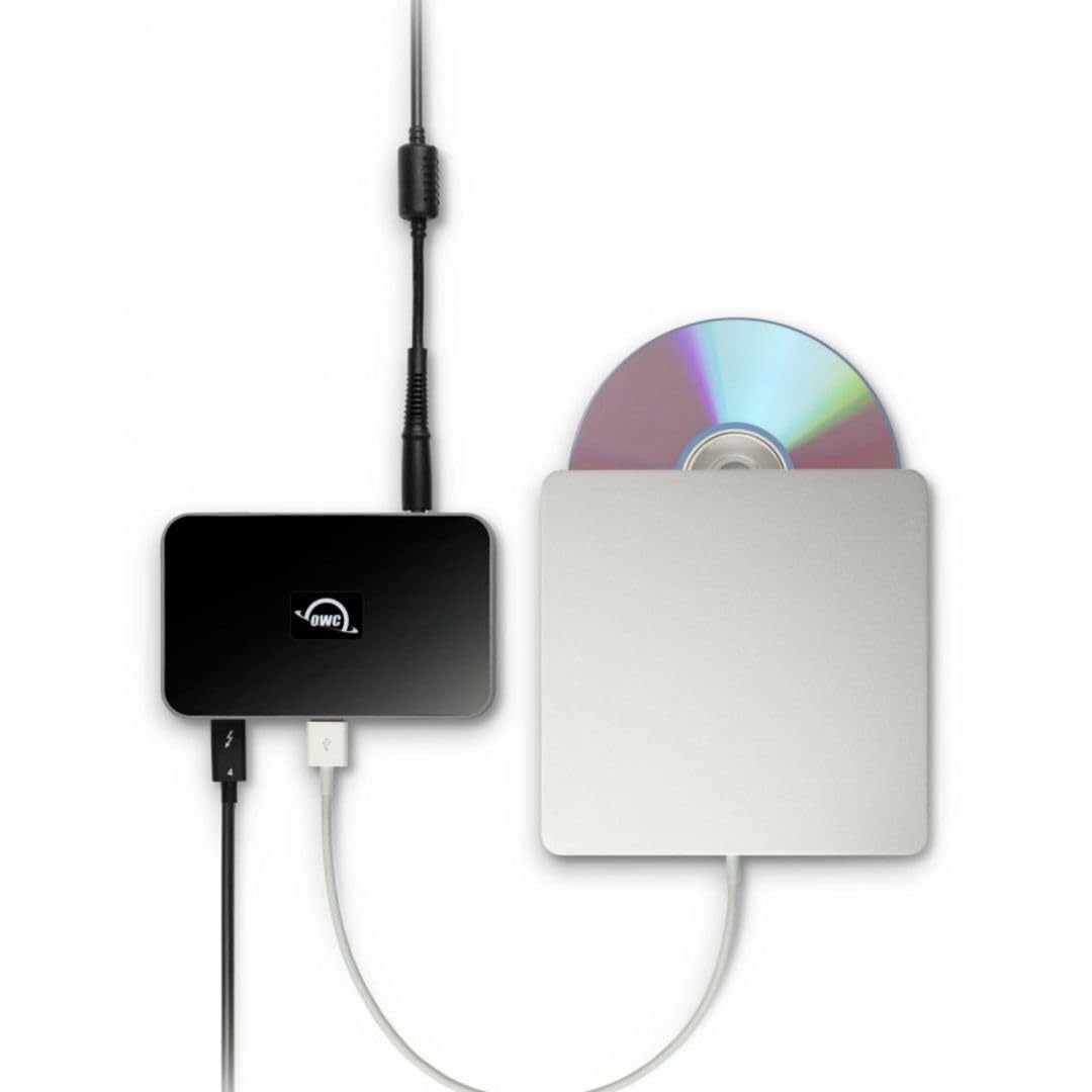OWC Thunderbolt Hub, 5 puertos, compatible con Mac M1, Mac equipado con Thunderbolt 3 y Thunderbolt 4 PC (OWCTB4HUB5P)