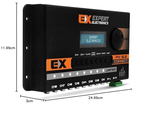 Ecualizador Expert 8 Canales 15 Bandas Paramétrico 3 Enchufes