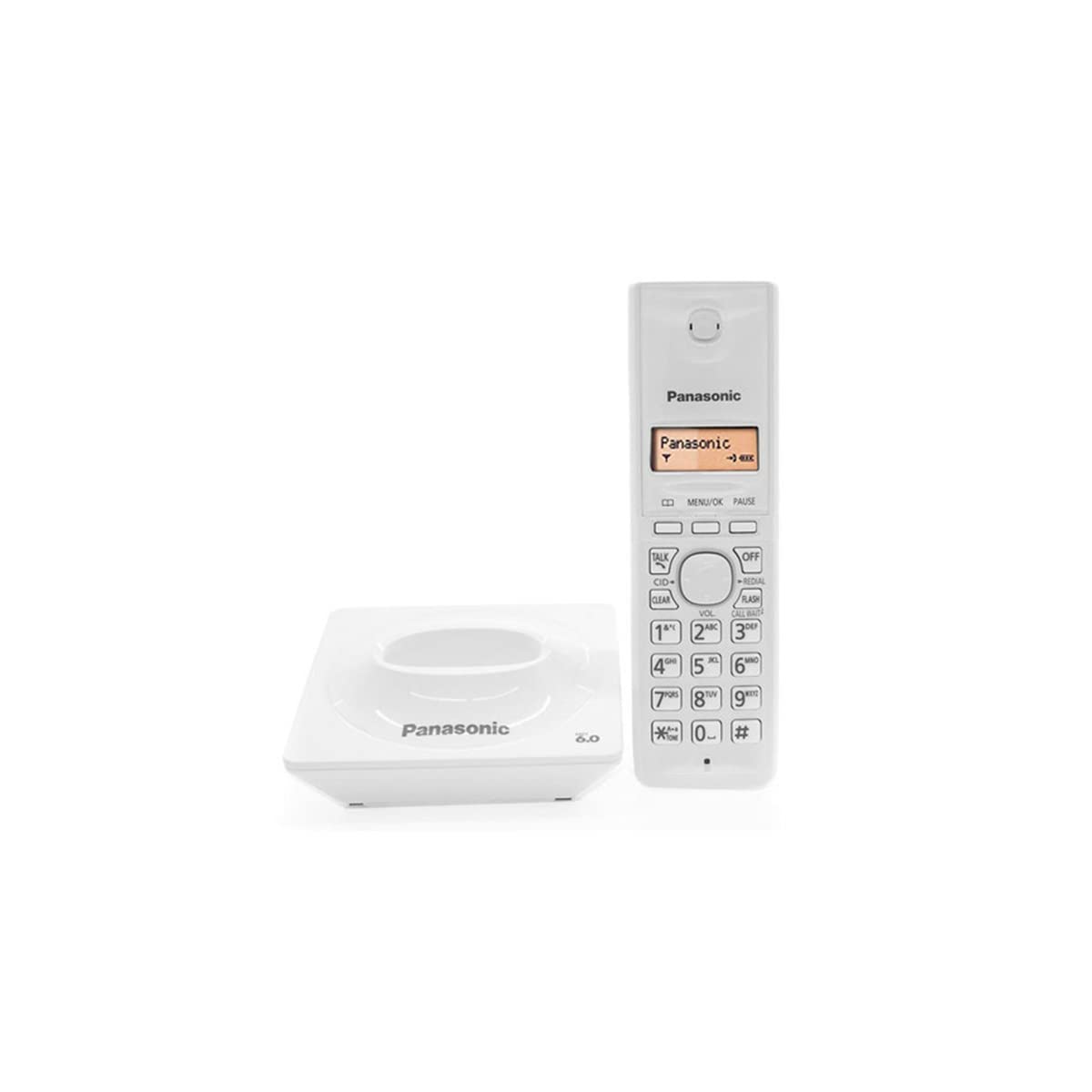 Panasonic Teléfono Inalámbrico KXTG1711W Blanco