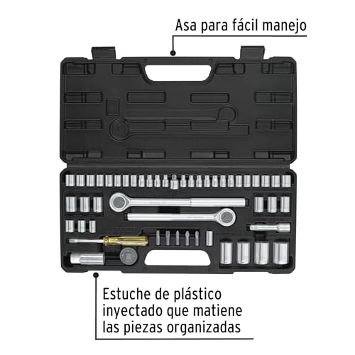 Set de Herramientas Pretul 51 Piezas para Mecánica