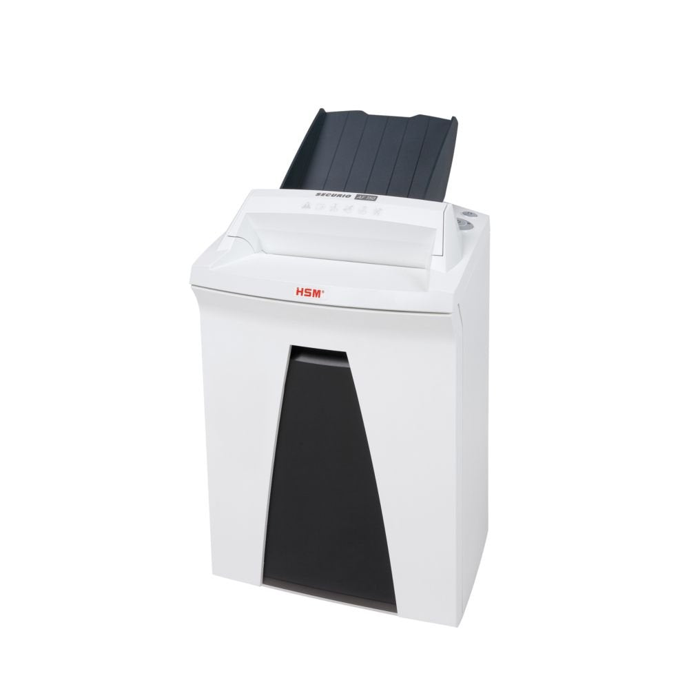 Trituradora de Papel HSM Securio Blanco Corte Cruzado Alimentación Automática, Microcorte 11-15 Hojas